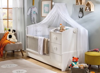 BABY COTTON Детская кровать-трансформер 2 20.24.1016.00 в Карасуке - karasuk.mebel54.com | фото