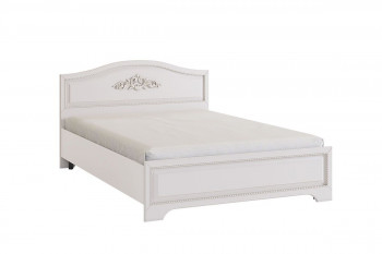 Белла Кровать 1.6 комфорт белый/джелато софт в Карасуке - karasuk.mebel54.com | фото