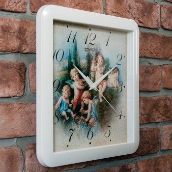 Часы настенные П-А7-327 Ангелы в Карасуке - karasuk.mebel54.com | фото