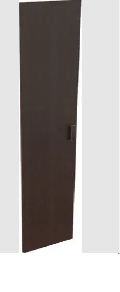 Дверь из ЛДСП к узкому стеллажу К-975. Ф Венге в Карасуке - karasuk.mebel54.com | фото