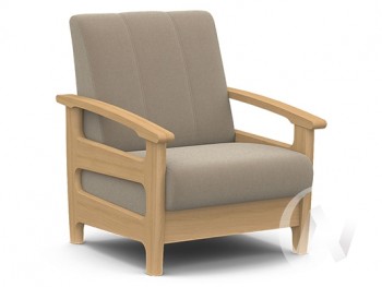 Кресло для отдыха Омега (бук лак/CATANIA LATTE) в Карасуке - karasuk.mebel54.com | фото