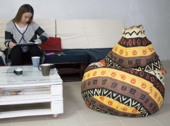 Кресло-груша Большое-Африка в Карасуке - karasuk.mebel54.com | фото