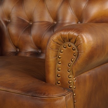 Кресло кожаное Чарльз в Карасуке - karasuk.mebel54.com | фото