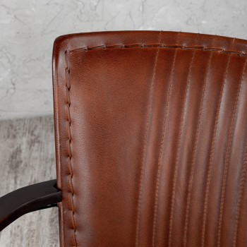 Кресло кожаное Джой в Карасуке - karasuk.mebel54.com | фото