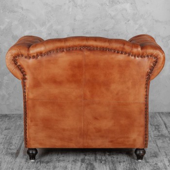 Кресло кожаное Лофт Честер-Нью в Карасуке - karasuk.mebel54.com | фото