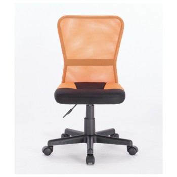 Кресло компактное BRABIX Smart MG-313 (черный, оранжевый) в Карасуке - karasuk.mebel54.com | фото