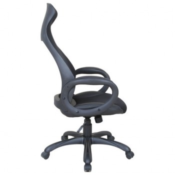 Кресло офисное BRABIX Genesis EX-517 (черное) в Карасуке - karasuk.mebel54.com | фото