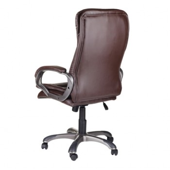 Кресло офисное BRABIX Omega EX-589 (коричневое) в Карасуке - karasuk.mebel54.com | фото