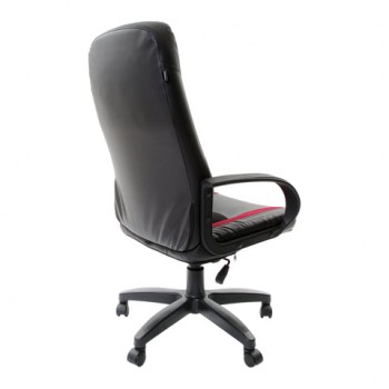 Кресло офисное BRABIX Strike EX-525 (черно-красный) в Карасуке - karasuk.mebel54.com | фото
