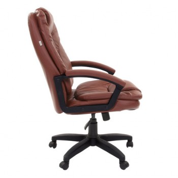 Кресло офисное BRABIX Trend EX-568 (коричневый) в Карасуке - karasuk.mebel54.com | фото