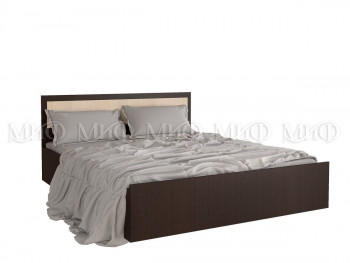 Кровать 1,4 Фиеста (Венге/Дуб беленый) в Карасуке - karasuk.mebel54.com | фото