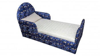 Кровать детская Соня (Печать Панда синий., 1 категория) в Карасуке - karasuk.mebel54.com | фото