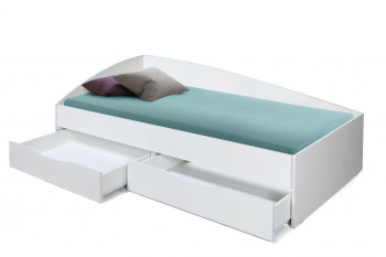 Кровать одинарная "Фея-3" (асимм.) (1900х800) в Карасуке - karasuk.mebel54.com | фото
