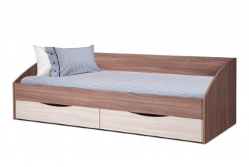 Кровать одинарная "Фея-3" (симметричная) в Карасуке - karasuk.mebel54.com | фото