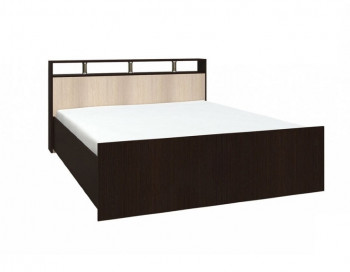 Кровать Саломея 1600 Венге/Лоредо в Карасуке - karasuk.mebel54.com | фото