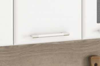 Кухонный гарнитур "Яна 1.6" белый/белый Кофе/зебрано в Карасуке - karasuk.mebel54.com | фото