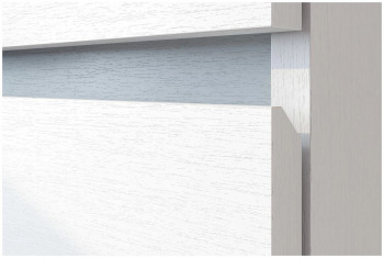 Модульная система "Токио" Пенал Белый текстурный / Белый текстурный в Карасуке - karasuk.mebel54.com | фото