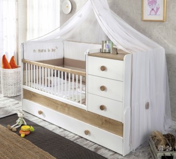 NATURA BABY Детская кровать-трансформер 20.31.1015.00 в Карасуке - karasuk.mebel54.com | фото