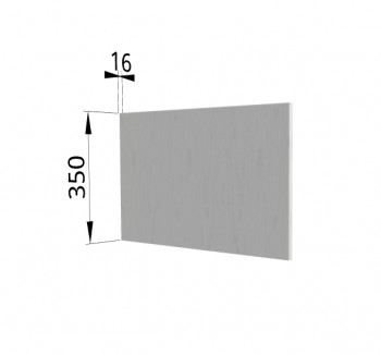 Панель торцевая (для шкафа горизонтального глубокого) ГПГ Монца, Ройс (Кварц черный) в Карасуке - karasuk.mebel54.com | фото