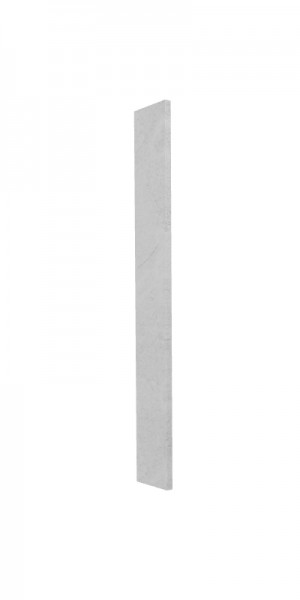 Панель торцевая (для шкафа верхнего торцевого высокого) ВПТ 400 Лофт (Штукатурка белая) в Карасуке - karasuk.mebel54.com | фото