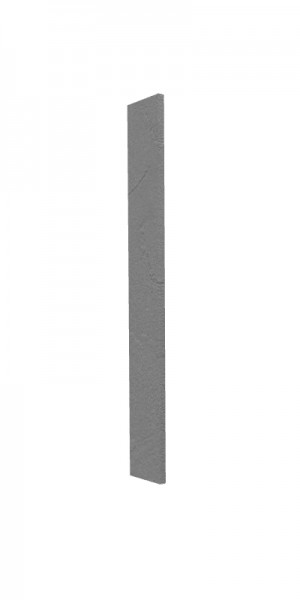Панель торцевая (для шкафа верхнего торцевого высокого) ВПТ 400 Лофт (Штукатурка серая) в Карасуке - karasuk.mebel54.com | фото