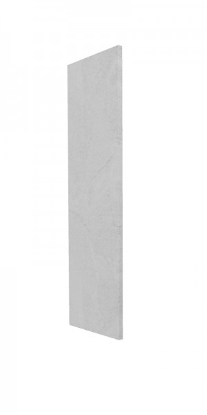 Панель торцевая (для шкафа верхнего высокого) ВП Лофт (Штукатурка белая) в Карасуке - karasuk.mebel54.com | фото