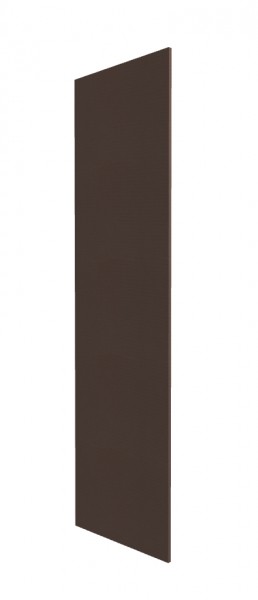 Панель торцевая ПН/ПНЯ М Квадро (для пеналов) Шоколад кожа в Карасуке - karasuk.mebel54.com | фото