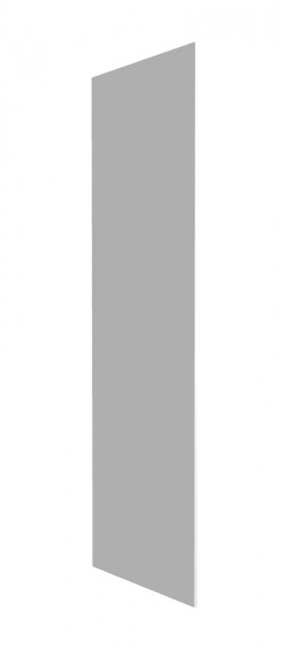 Панель торцевая ПН/ПНЯ М Ройс (для пеналов) Белый софт в Карасуке - karasuk.mebel54.com | фото