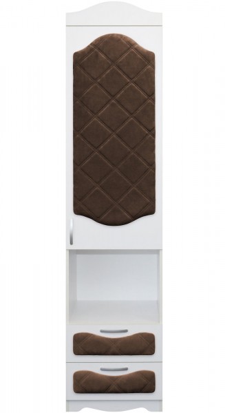 Пенал с ящиками серии Иллюзия 08 Шоколад в Карасуке - karasuk.mebel54.com | фото