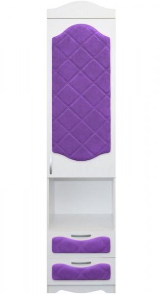 Пенал с ящиками серии Иллюзия 32 Фиолетовый в Карасуке - karasuk.mebel54.com | фото