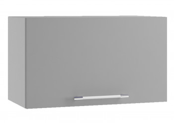 Ройс ПГ 600 Шкаф верхний горизонтальный (Графит софт/корпус Серый) в Карасуке - karasuk.mebel54.com | фото