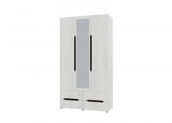 Шкаф 3-х створчатый с ящиками и зеркалом Вега (Прованс) в Карасуке - karasuk.mebel54.com | фото