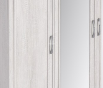 Шкаф 4-х дверный СБ-2389 Флоренция (Дуб Сонома Белый) в Карасуке - karasuk.mebel54.com | фото
