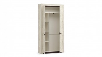 Шкаф для одежды 33.18 Лючия бетон в Карасуке - karasuk.mebel54.com | фото