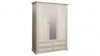 Шкаф для одежды "Сохо" (бетон пайн белый/4 ящика/1532) в Карасуке - karasuk.mebel54.com | фото