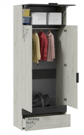 Шкаф комбинированный для одежды «Оксфорд-2» в Карасуке - karasuk.mebel54.com | фото