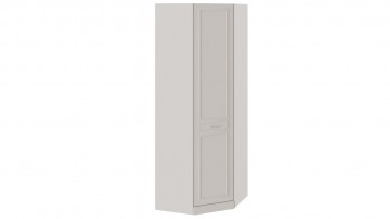 Шкаф угловой с 1 глухой дверью правый с опорой «Сабрина» Кашемир в Карасуке - karasuk.mebel54.com | фото