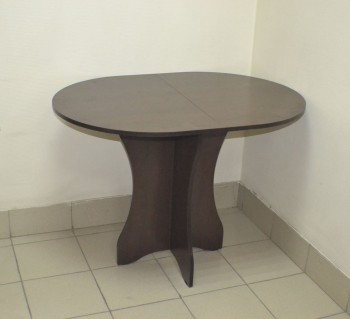 Стол кухонный Компакт (Венге темный) в Карасуке - karasuk.mebel54.com | фото