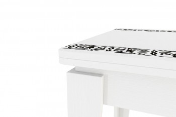 Стол обеденный Фантазия белый в Карасуке - karasuk.mebel54.com | фото