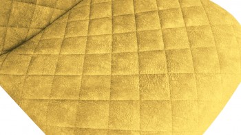 Стул «Ричи» К3 Черный муар/Микровелюр Wellmart Yellow в Карасуке - karasuk.mebel54.com | фото