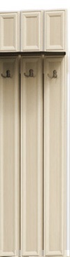 Вешалка для одежды навесная ДЛЯ ПРИХОЖЕЙ ВШ Венге/Дуб выбеленный в Карасуке - karasuk.mebel54.com | фото