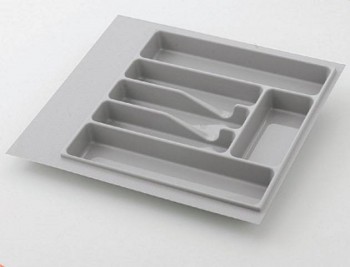 Вкладыш для кухонных принадлежностей, серый, Volpato 300 мм в Карасуке - karasuk.mebel54.com | фото