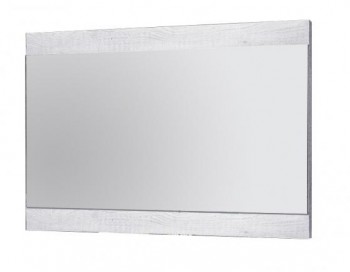 Зеркало навесное 33.13 "Лючия"/(бетон пайн белый) в Карасуке - karasuk.mebel54.com | фото